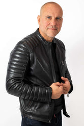 Men's leather jacket Dino type Biker